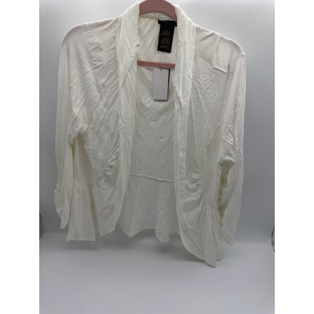 Grace Elements white XL cardigan